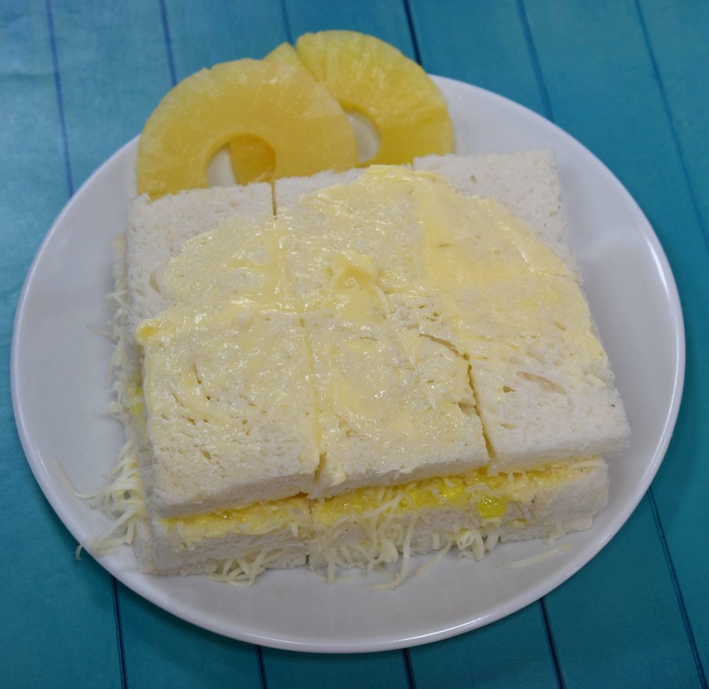 BalanDosa Cheese Pineapple Sandwich BalanDosa Cheese Pineapple Sandwich